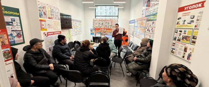 Мигранты, работающие в микрорайоне Восточный города Москвы, прослушали цикл лекций в рамках Московского адаптационного курса
